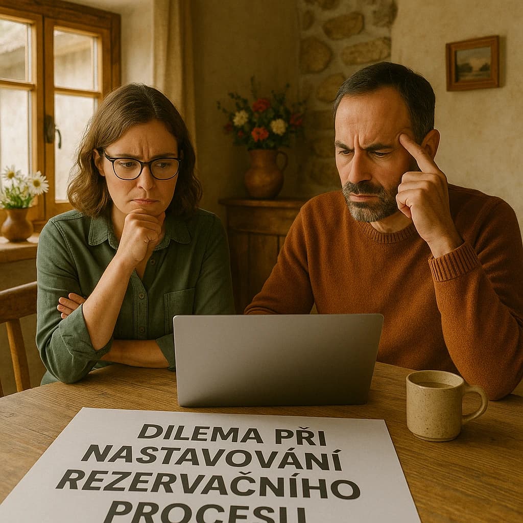 Illustration of the booking-system dilemma